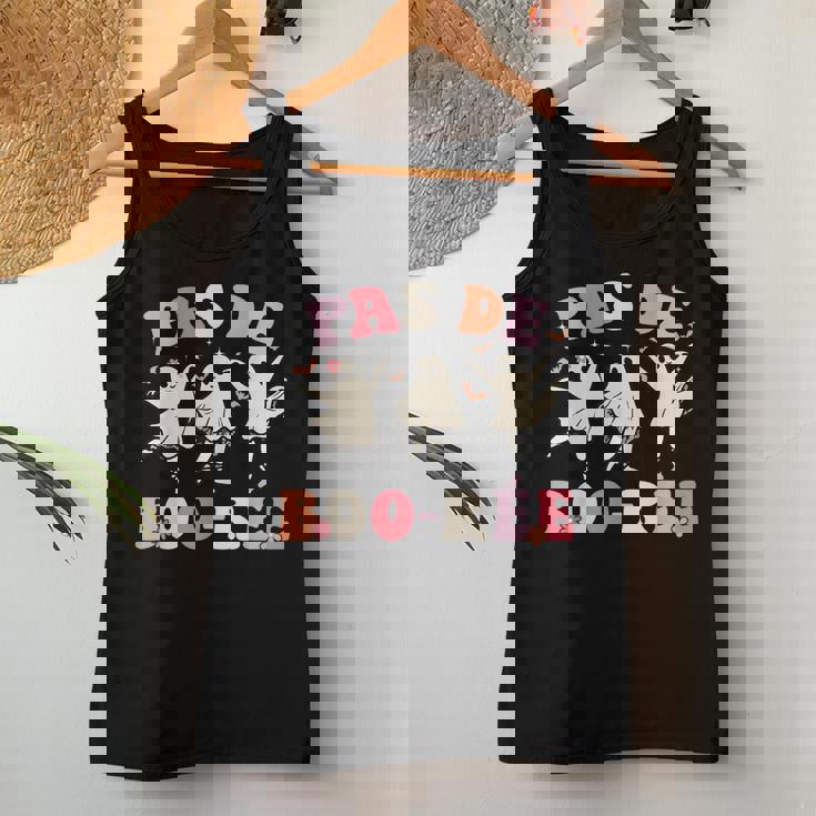 Pas De Boo-Rée Ghost Ballet Dancer Halloween Dance Teacher Women Tank Top Unique Gifts