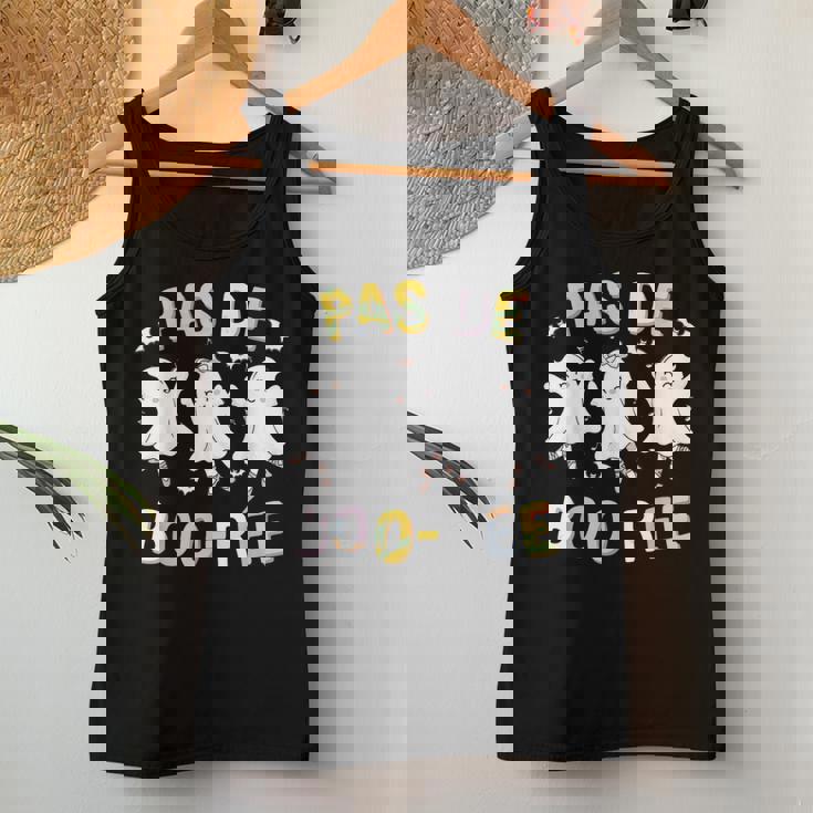 Pas De Boo-Rée Ghost Ballet Dancer Halloween Dance Teacher Women Tank Top Unique Gifts