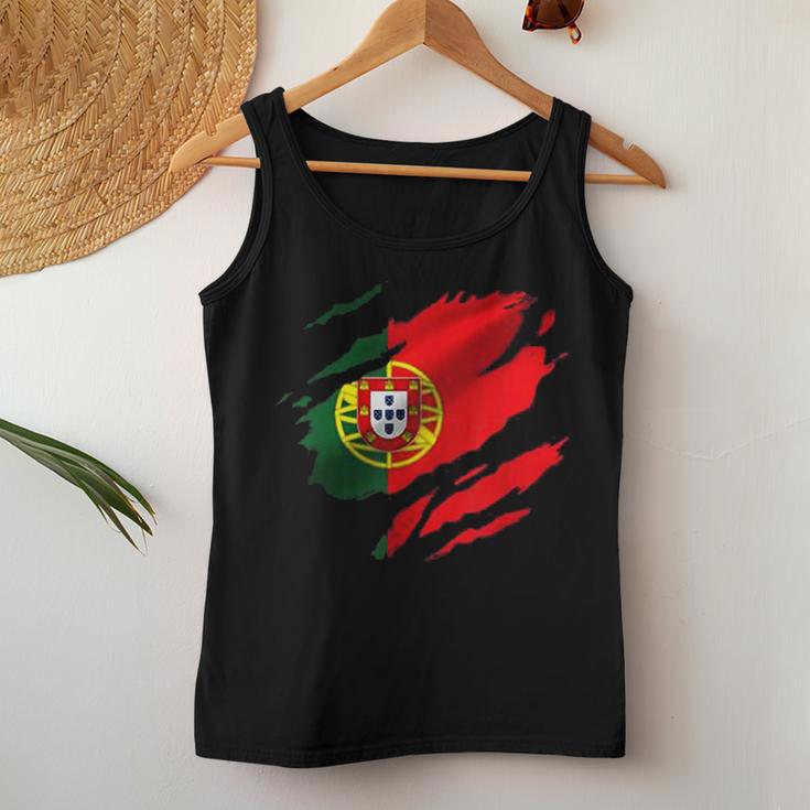 Portugal Portuguese Clothing Portugal Women's Tank Top Frauen Lustige Geschenke