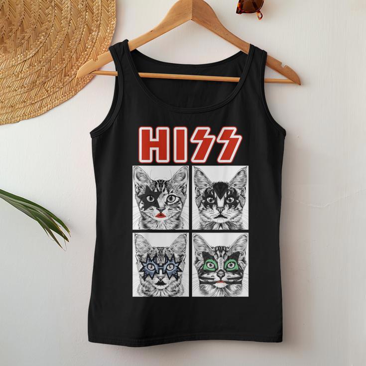 Retro Cat Rock Musik Konzertband Männer Kinder Frauen Lustige Katze Tank Top Frauen Lustige Geschenke