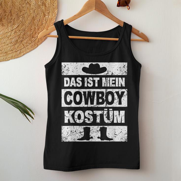 Retro Das Ist Mein Cowboy Kostum Women's Children's Western Tank Top Frauen Lustige Geschenke