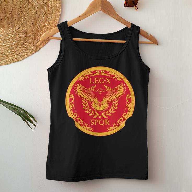 Roman Eagle Legio X Equestris Spqr Tank Top Frauen Lustige Geschenke