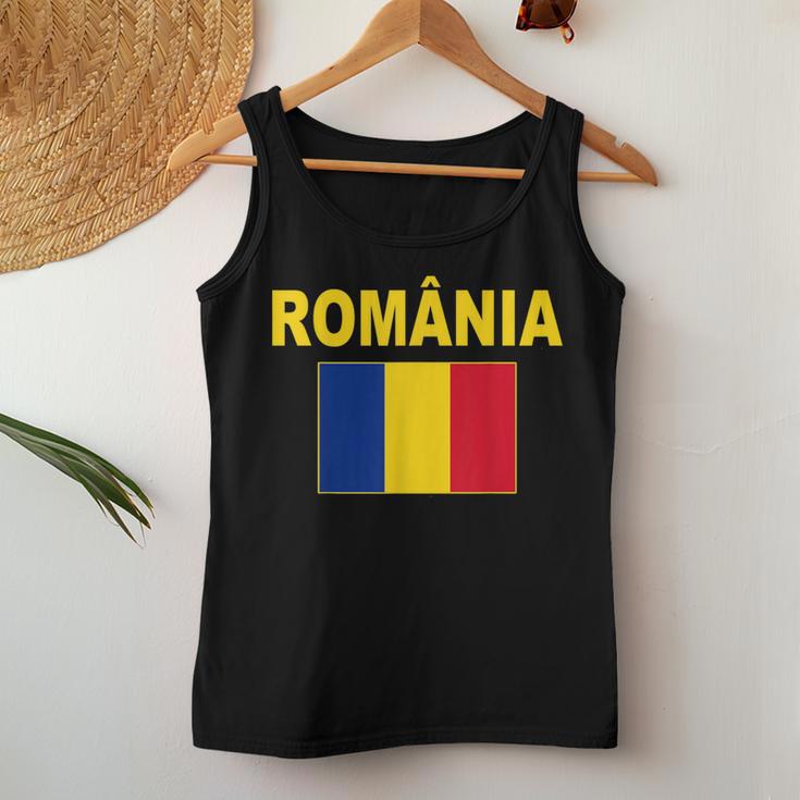 Romania Flag Romania Steagul Romaniei Romanian Flags Tank Top Frauen Lustige Geschenke