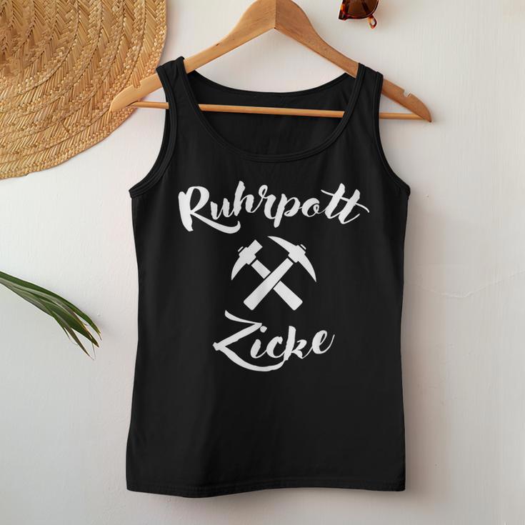 Ruhrpott Zicke Ruhrgebiets Girls' Tank Top Frauen Lustige Geschenke