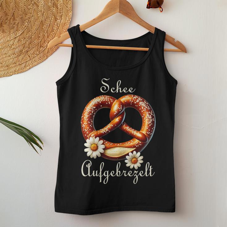 Schee Aufgeprezelt Trachten Girl's Women's Dirndl Replacement Tank Top Frauen Lustige Geschenke