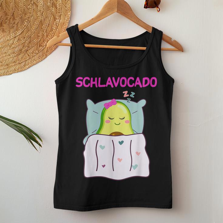 Schlavocado Women's Avocado Pyjamas Tank Top Frauen Lustige Geschenke