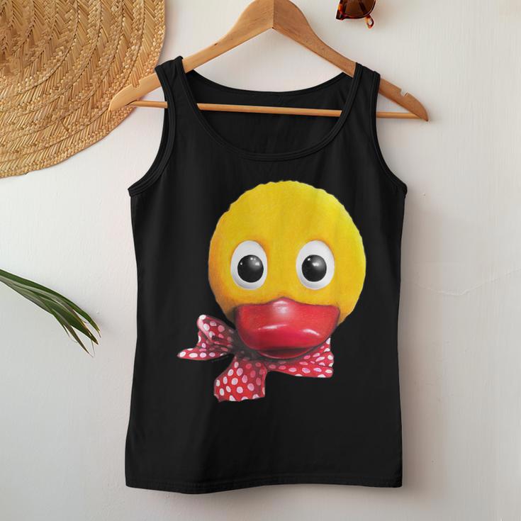 Schnatterinchen 3D Duck Tank Top Frauen Lustige Geschenke