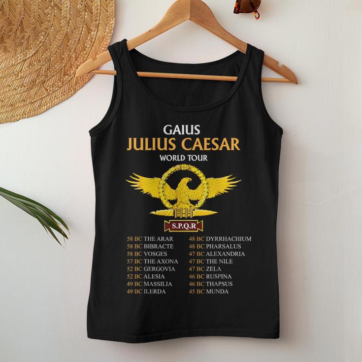 Spqr Ancient Rome Julius Caesar Roman History Tank Top Frauen Lustige Geschenke