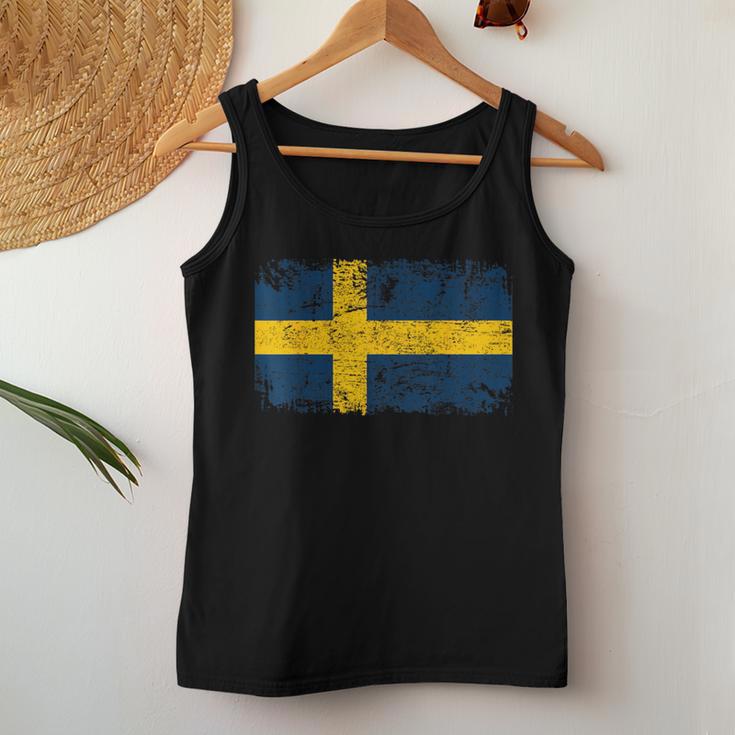 Sweden Flag Women's Children's Sweden Tank Top Frauen Lustige Geschenke