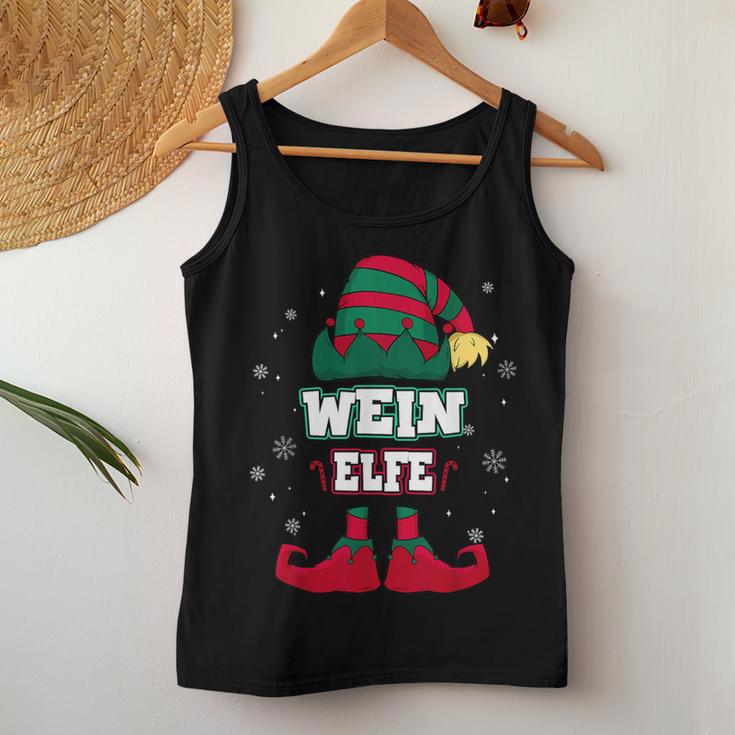 Wine Elf Partner Look Christmas Tank Top Frauen Lustige Geschenke