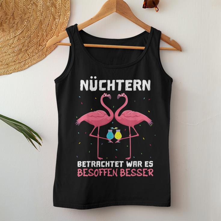 With Wine Sekt Mäds Nüchtern Sichtter War Es Besoffenbesser Tank Top Frauen Lustige Geschenke