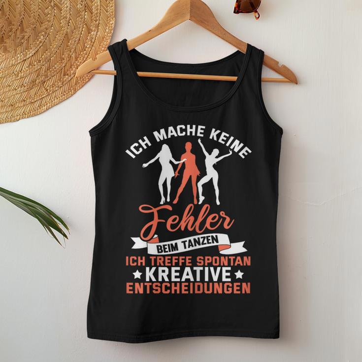 Women's Ich Mache Keine Error Beim Tanzen Tank Top Frauen Lustige Geschenke