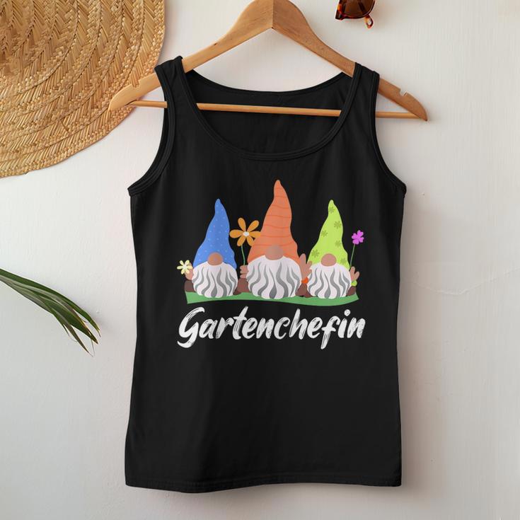 Women's Garden Chef Garden Gnome Gardening For Gardener Tank Top Frauen Lustige Geschenke