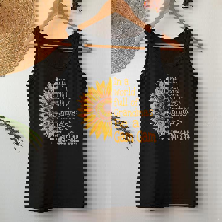 In A World Of Grandmas Be A Gam Gam Special Grandma Women Tank Top Funny Gifts