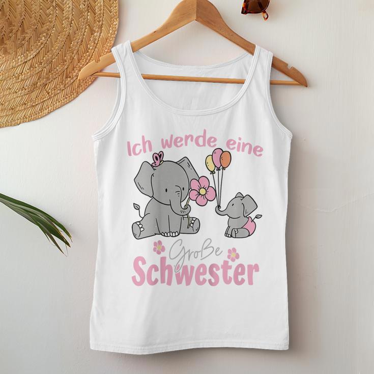 Children's Big Sister 2024 Ich Werde Eine Große Schwester Tank Top Frauen Lustige Geschenke