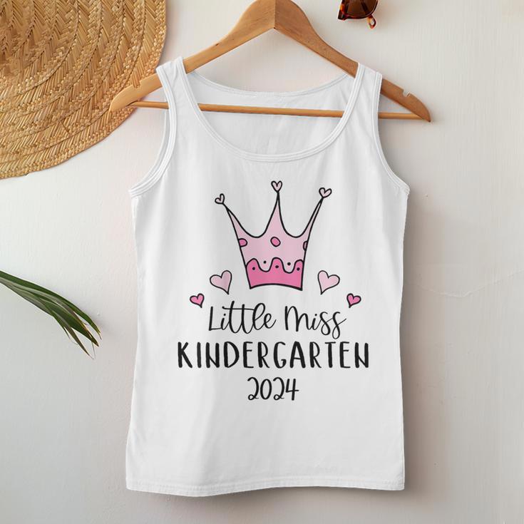 Children's Little Miss Kindergarten 2024 I Cute Kita Girls' Tank Top Frauen Lustige Geschenke