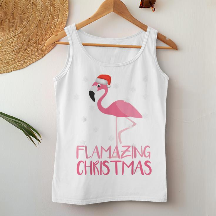 Flamazing Flamingo Christmas Christmas Tank Top Frauen Lustige Geschenke