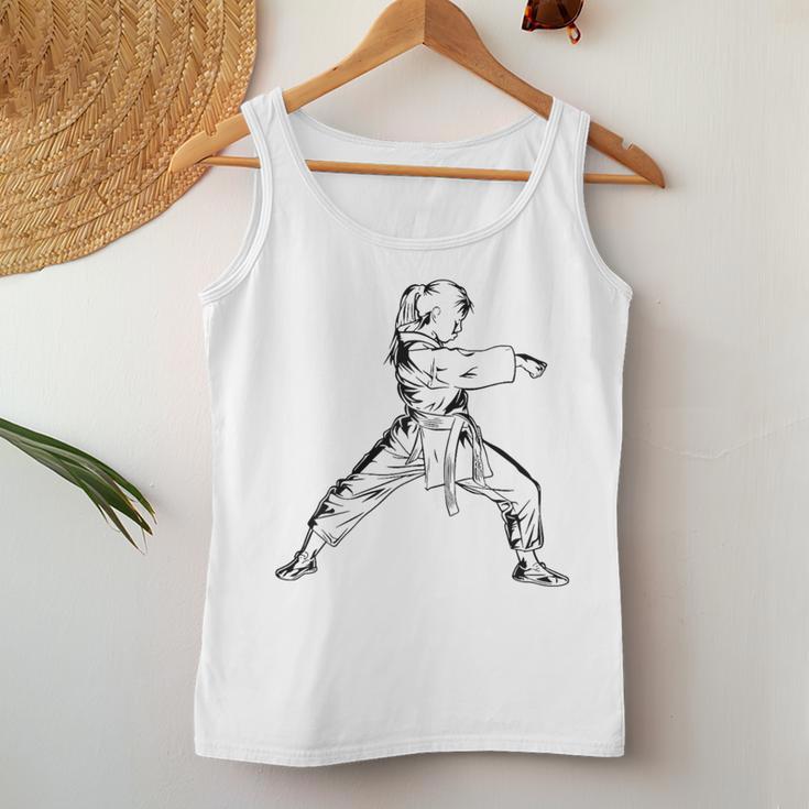 Karate Girls' Karate Athlete Dojo Tank Top Frauen Lustige Geschenke