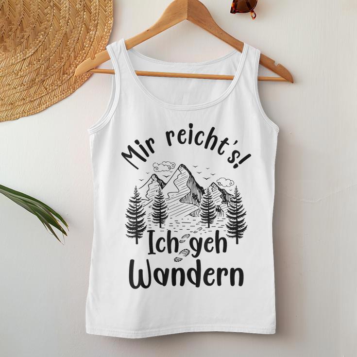 Mir Reichts Ich Geh Hikern Hiker Women's Gray S Tank Top Frauen Lustige Geschenke