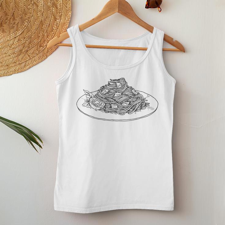 Pasta Noodle Spaghetti Women's Children's Tank Top Frauen Lustige Geschenke