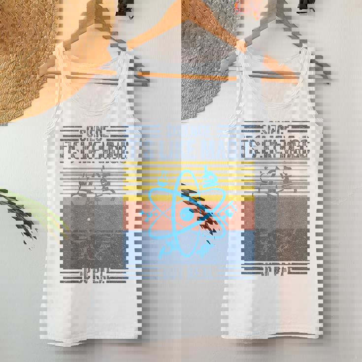 Science It's Like Magic But Real Science Teacher Geek Nerd Women Tank Top Unique Gifts Science It's Like Magic But Real Science Teacher Geek Nerd Women Tank Top Unique Gifts