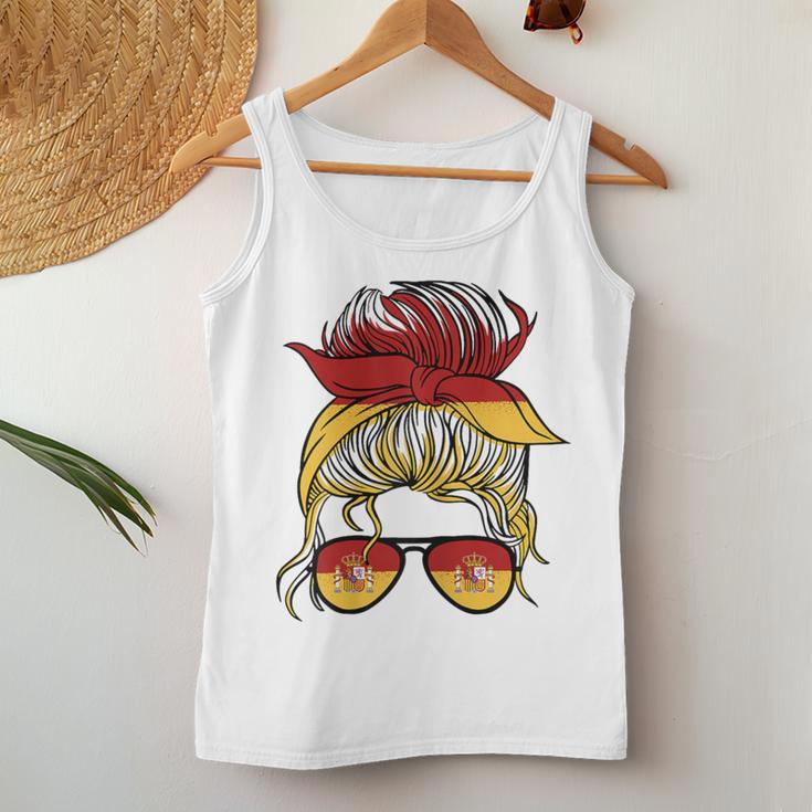 Spanish Girls Spain Girls España Spanish Flag Tank Top Frauen Lustige Geschenke