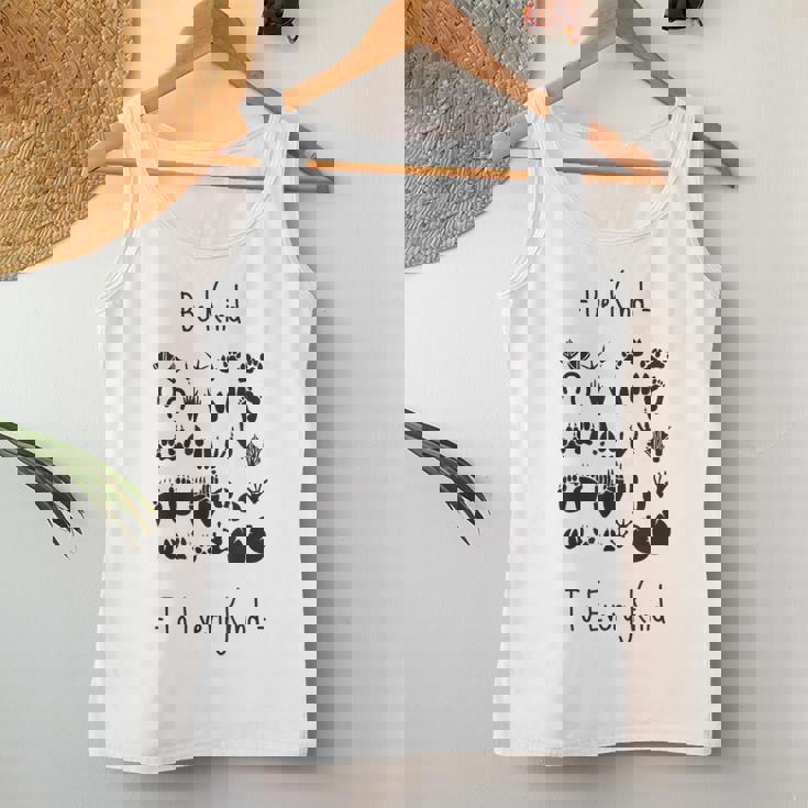 Veganaegana Con Scritta Be Kind To Every Kind Canotta da donna Regalos divertidos