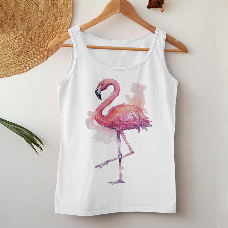 Vintage Flamingo Bird Retro Animal Lover Flamingo Tank Top Frauen Lustige Geschenke