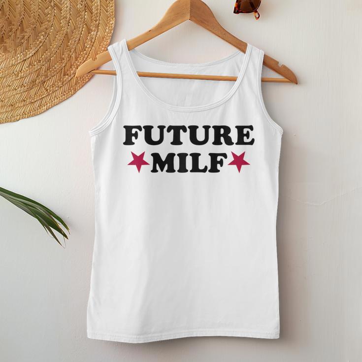 Women's Future Milf Retrointage Style Tank Top Frauen Lustige Geschenke