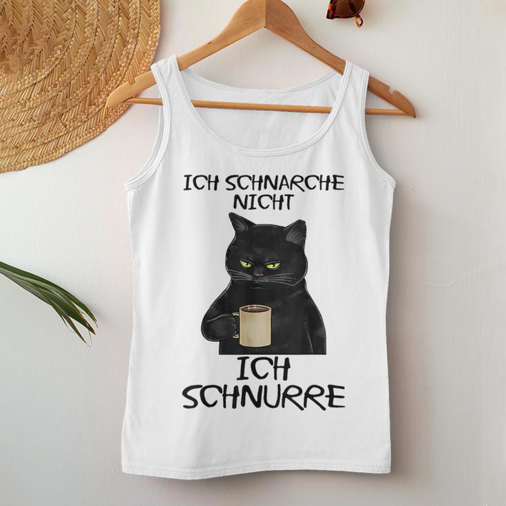 Women's Kat Ich Schnnarche Nicht Ich Purre Gray Tank Top Frauen Lustige Geschenke