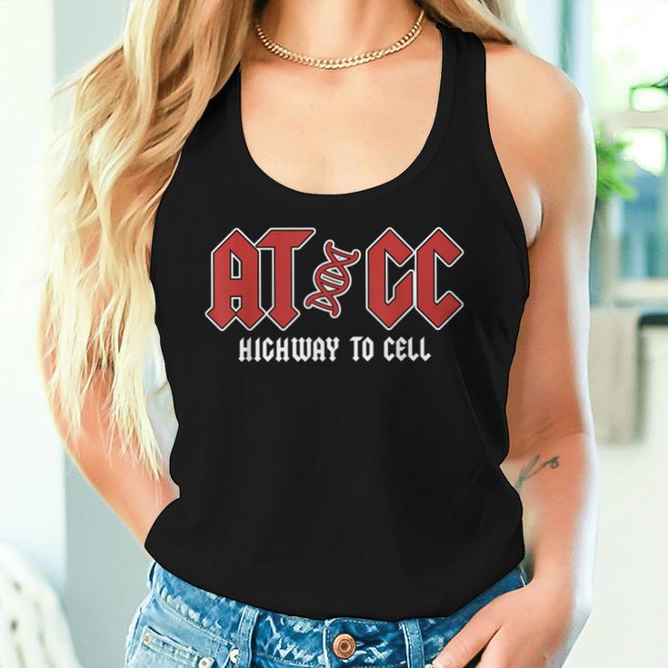 AtGc Teacher Student Biology Tank Top Frauen Geschenke für Sie