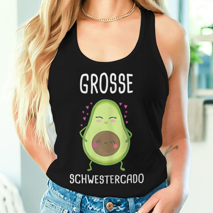 Big Sister Cado Avocado Sister Tank Top Frauen Geschenke für Sie