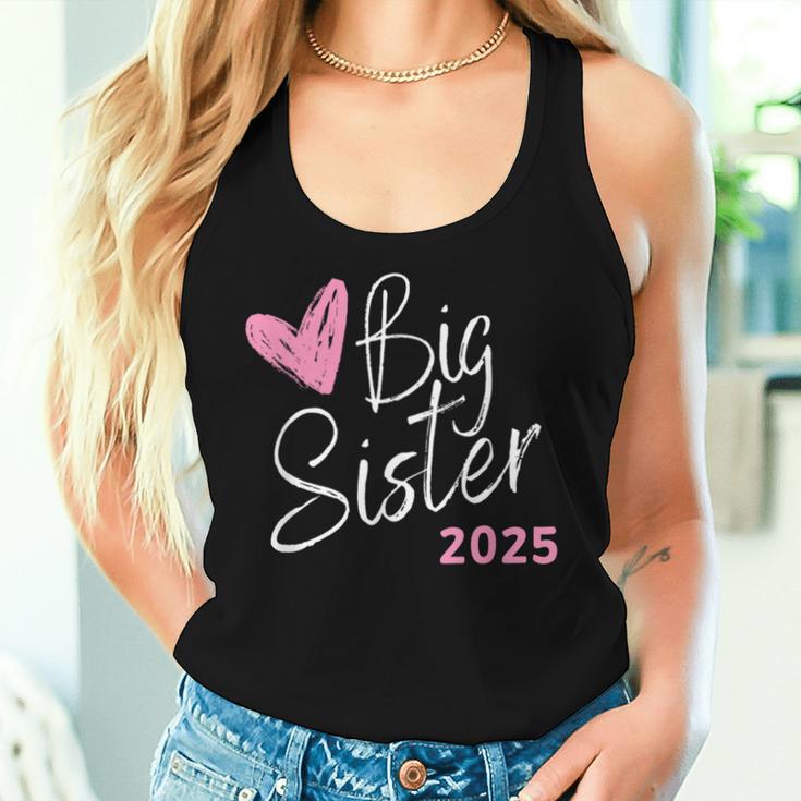 Big Sister Ich Werde Große Schwester 2025 Lettering Girl's Tank Top Frauen Geschenke für Sie