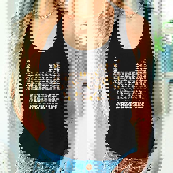 Cat Periodic Table Chemistry Science For Cat Dad Mom Women Tank Top Gifts for Her