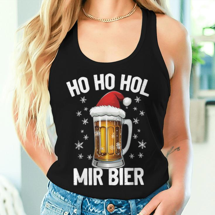 Christmas Beer Fun Tank Top Frauen Geschenke für Sie