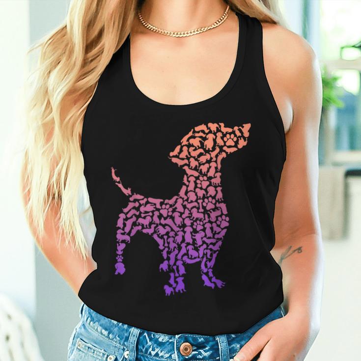 Dachshund Mama Dachshund Lover Children Teckel Girls' Tank Top Frauen Geschenke für Sie