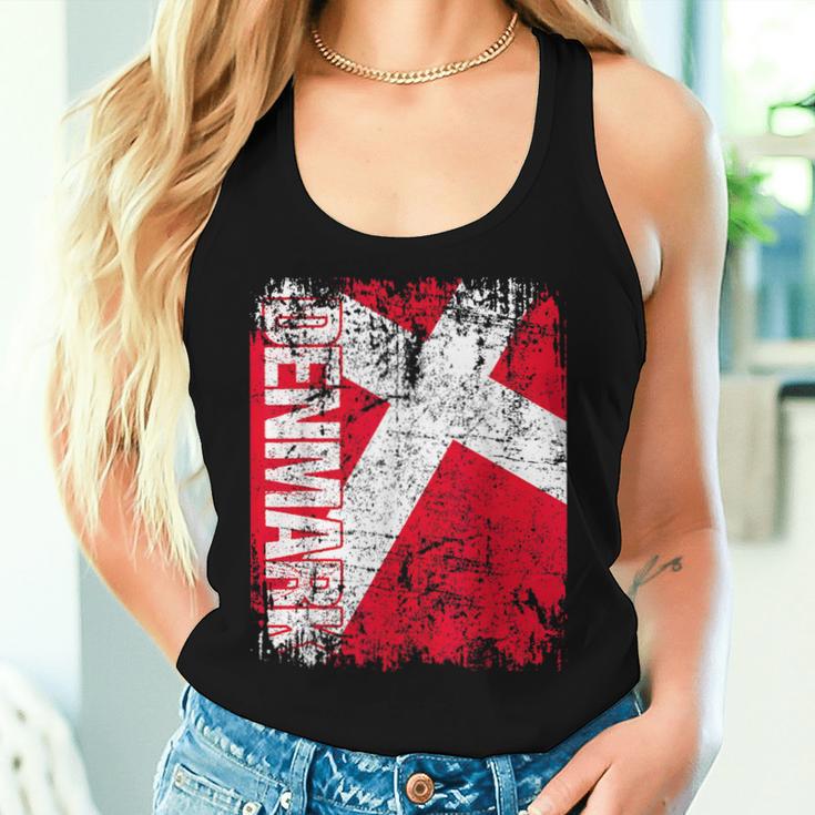 Denmark Flag Women's Children's Denmark Tank Top Frauen Geschenke für Sie