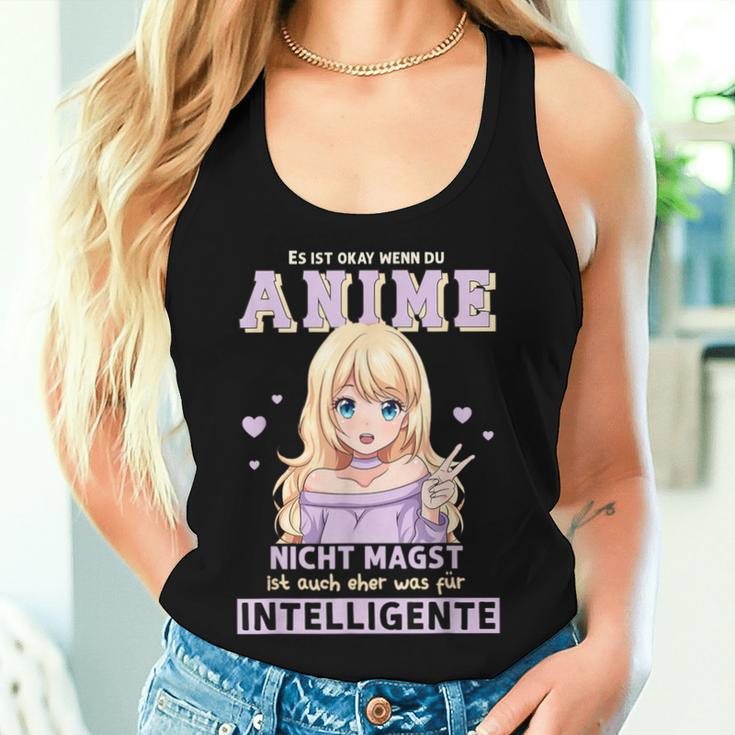 Es Ist Okay Wenn Du Anime Nicht Magst I Chibi Kawaii Girl S Tank Top Frauen Geschenke für Sie