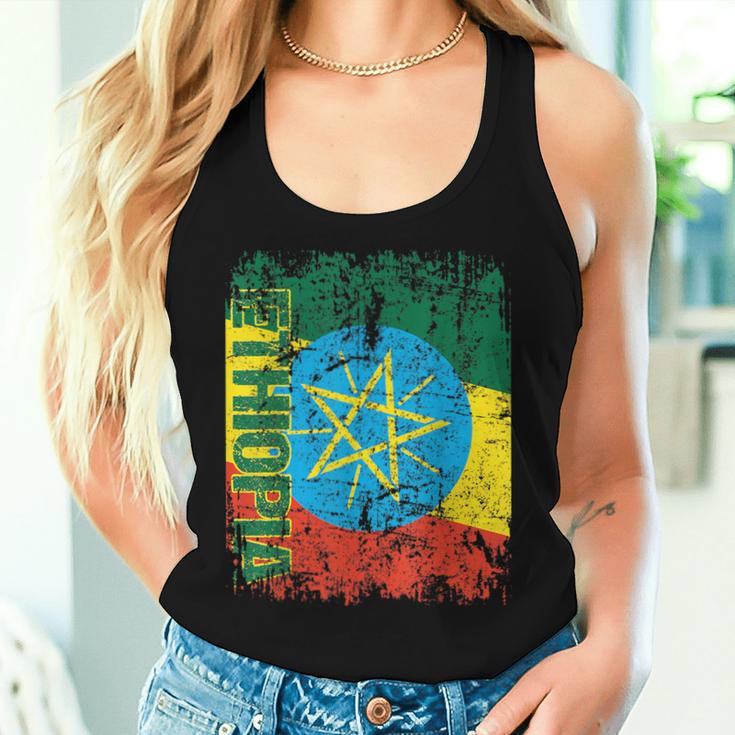 Ethiopia Flag Children Tank Top Frauen Geschenke für Sie