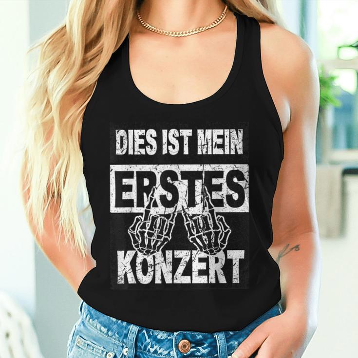 First Concert Dies Ist Mein Konzert Outfit Children's Women's Tank Top Frauen Geschenke für Sie