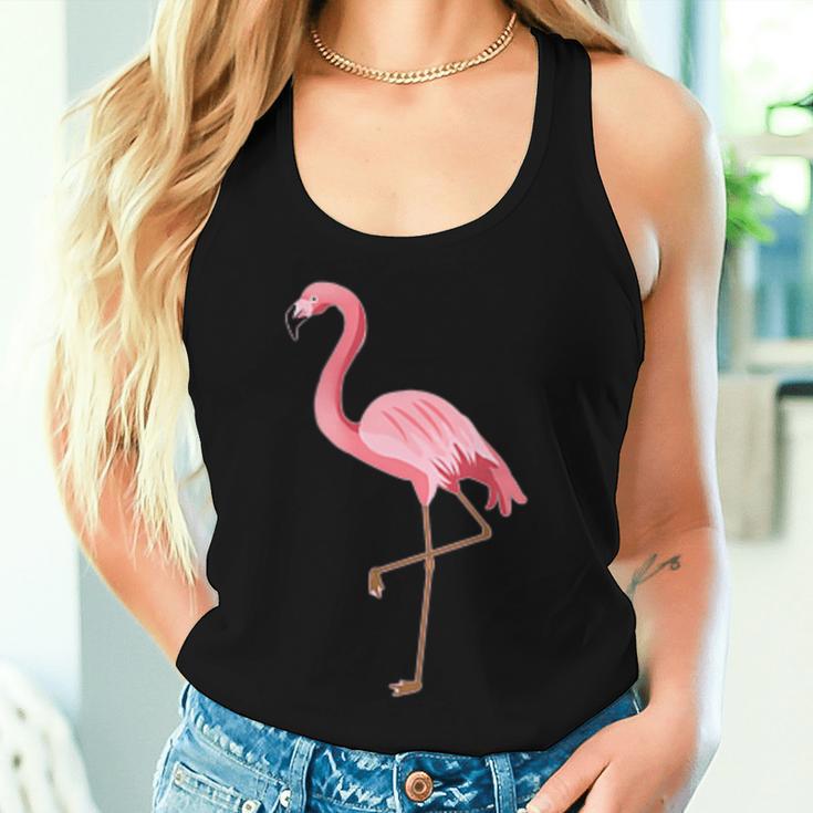 Flamingo Pocket Pink Flamingo Logo Tank Top Frauen Geschenke für Sie