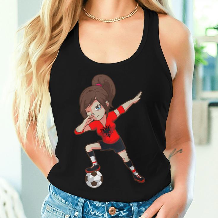 Football Fan Albania Albania Flag Girls Tank Top Frauen Geschenke für Sie