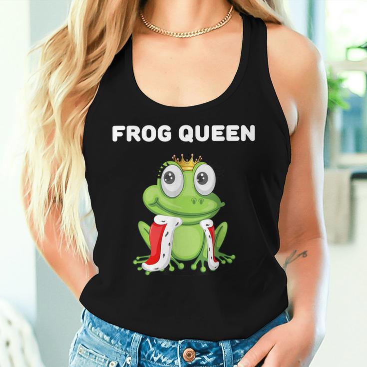 Frog Queen Girls' Frog Women's Frog Tank Top Frauen Geschenke für Sie