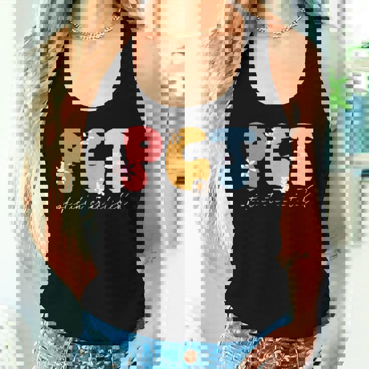 Patient Care Tech Groovy Pct Patient Care Technician Women Tank Top Gifts for Her