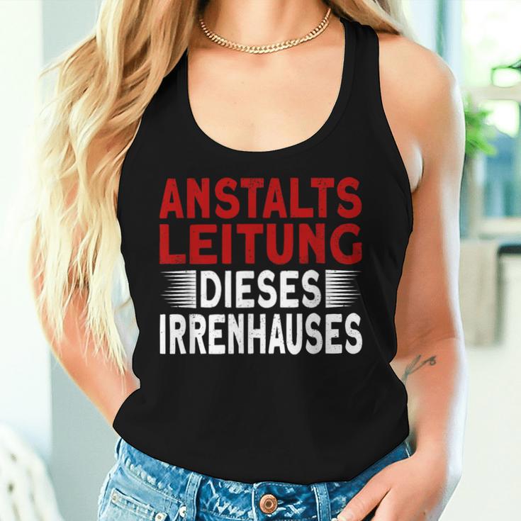 Profession Teacher Work Merrenhaus Anstaltleitung Tank Top Frauen Geschenke für Sie