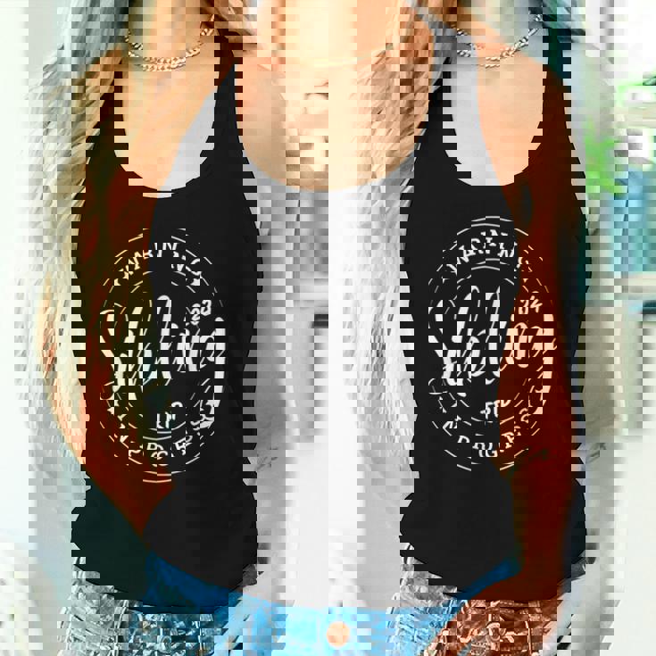 Sibling Trip 2024 Family Matching Girls Sister Brother Women Tank Top Gifts for Her