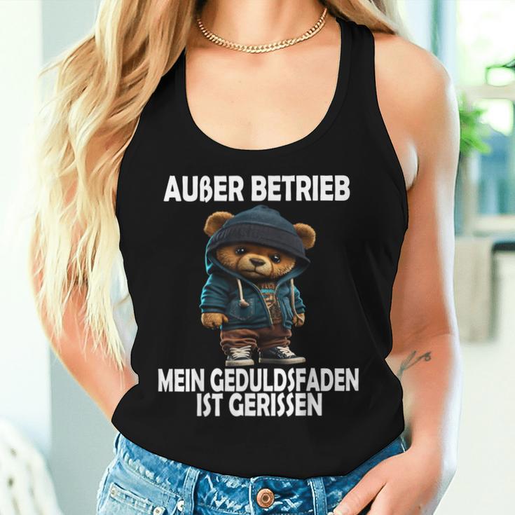 Teddy Teddy Bear Tank Top Frauen Geschenke für Sie