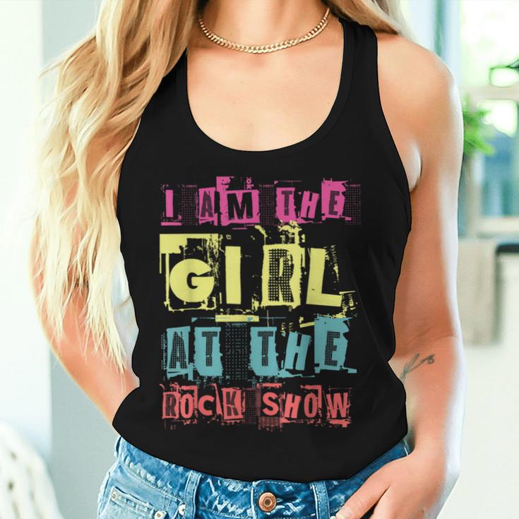 I Am The Girl At The Rock Show Punk Rock Music Lover Women Tank Top Gifts for Her