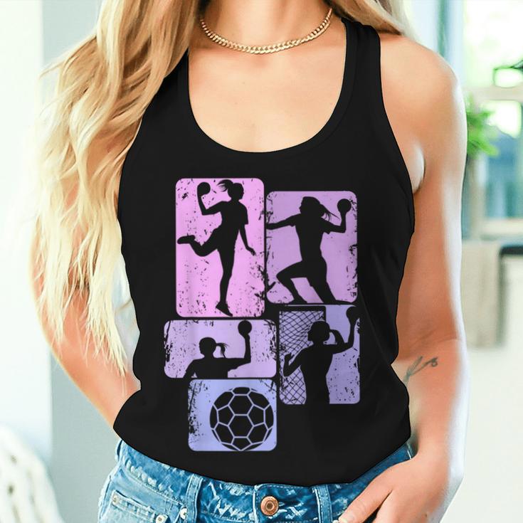 Handball Handball Girls Children S Tank Top Frauen Geschenke für Sie