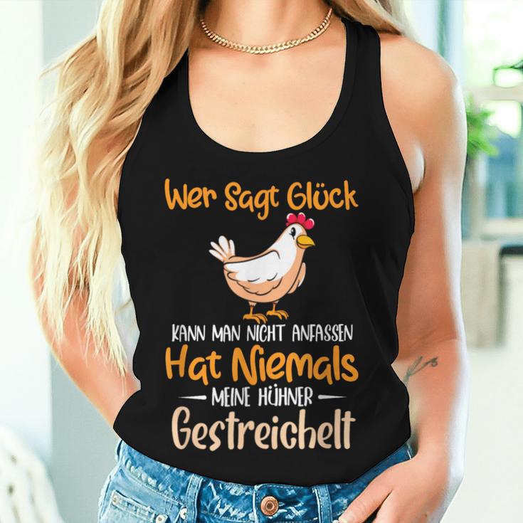 Hat Niemals Meine Hühner Gestrich Chicken Hen Holder Tank Top Frauen Geschenke für Sie